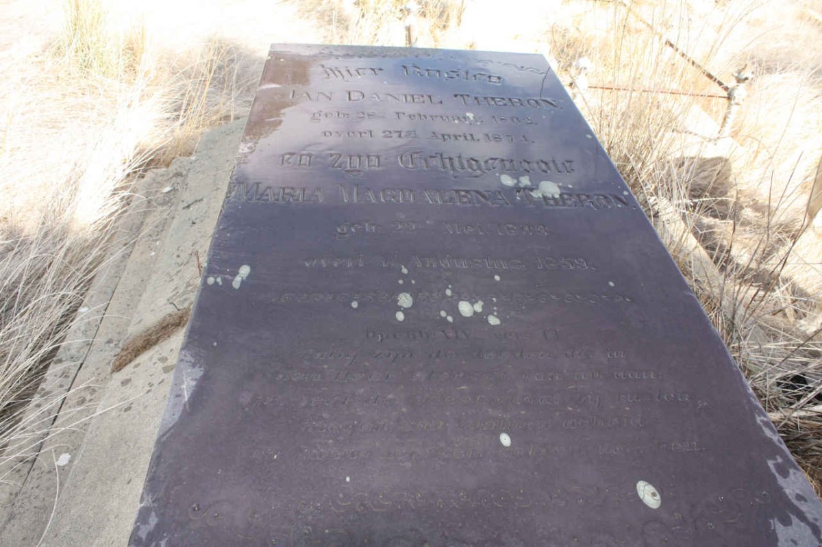 THERON Jan Daniel 1802-1874 &amp; Maria Magdalena 1809-1859
