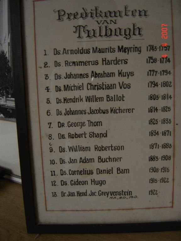 4. Church ministers