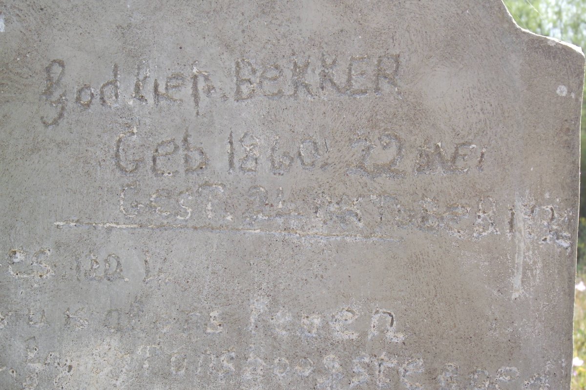 BEKKER Godlieb 1860-1924