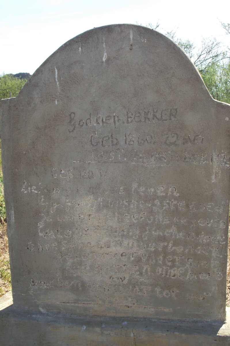 BEKKER Godlieb 1860-1924