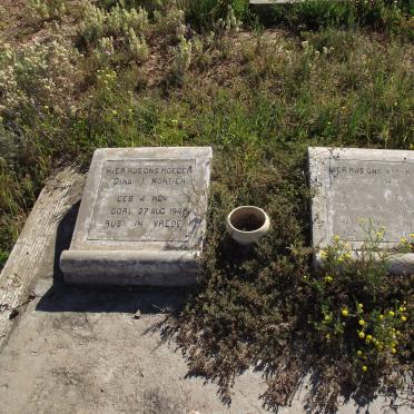 NORTIER Frederick J. 1864-1944 &amp; Dina J. 1877-1940