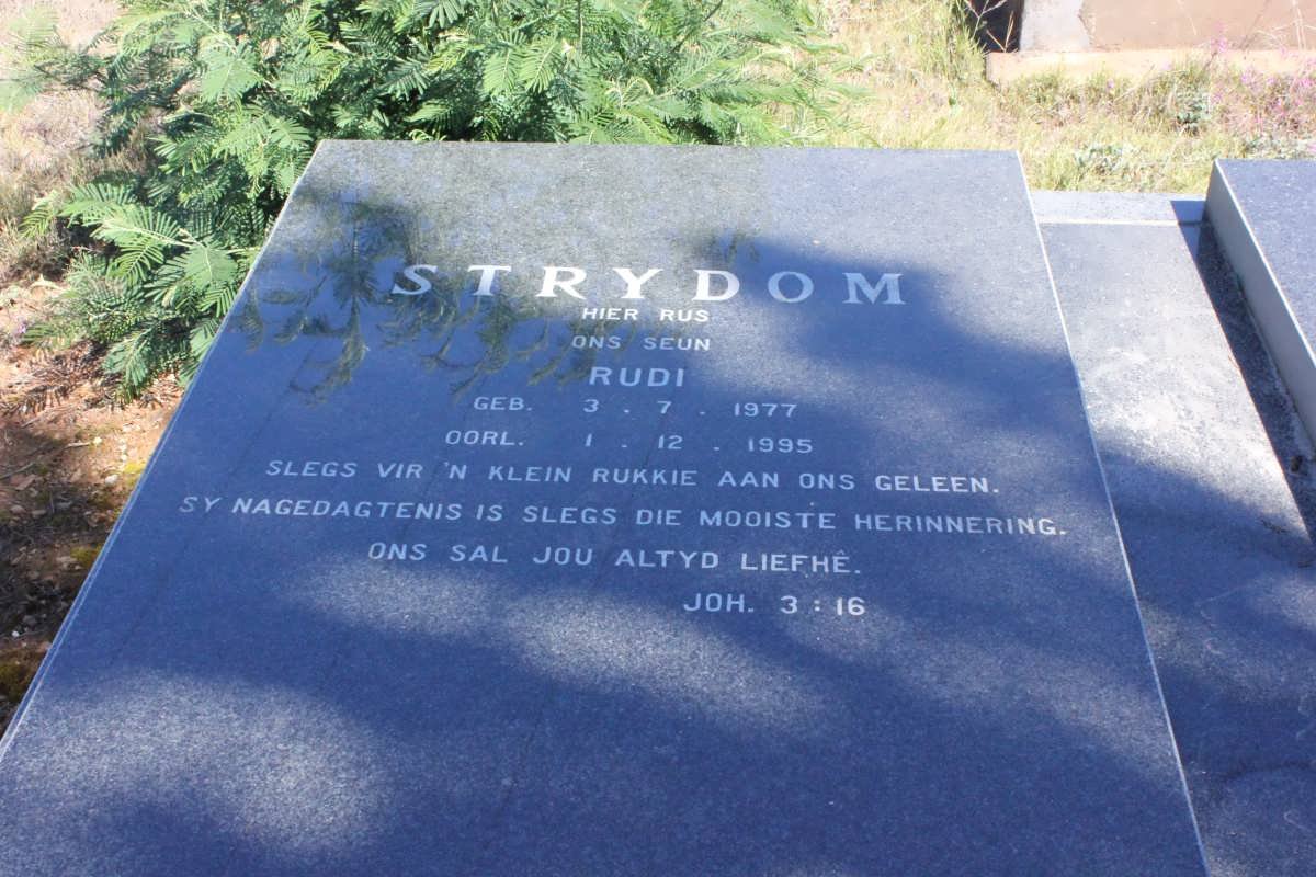 STRYDOM Rudi 1977-1995
