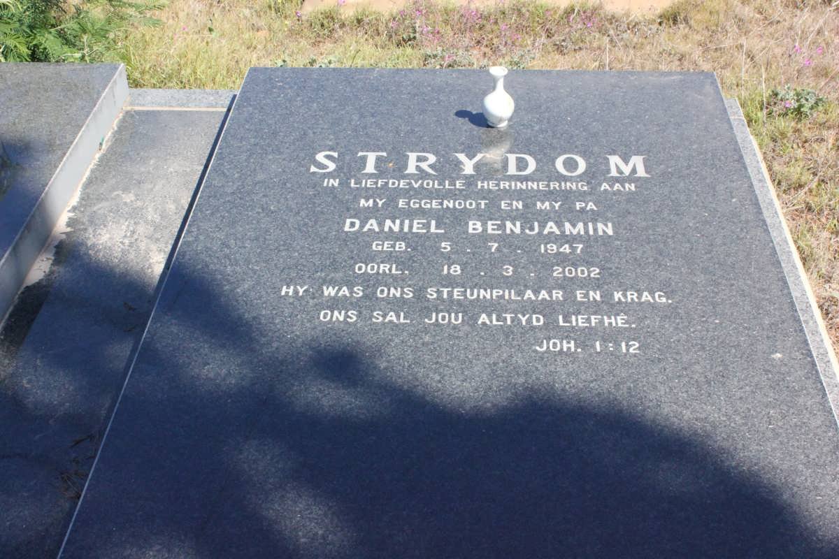 STRYDOM Daniel Benjamin 1947-2002