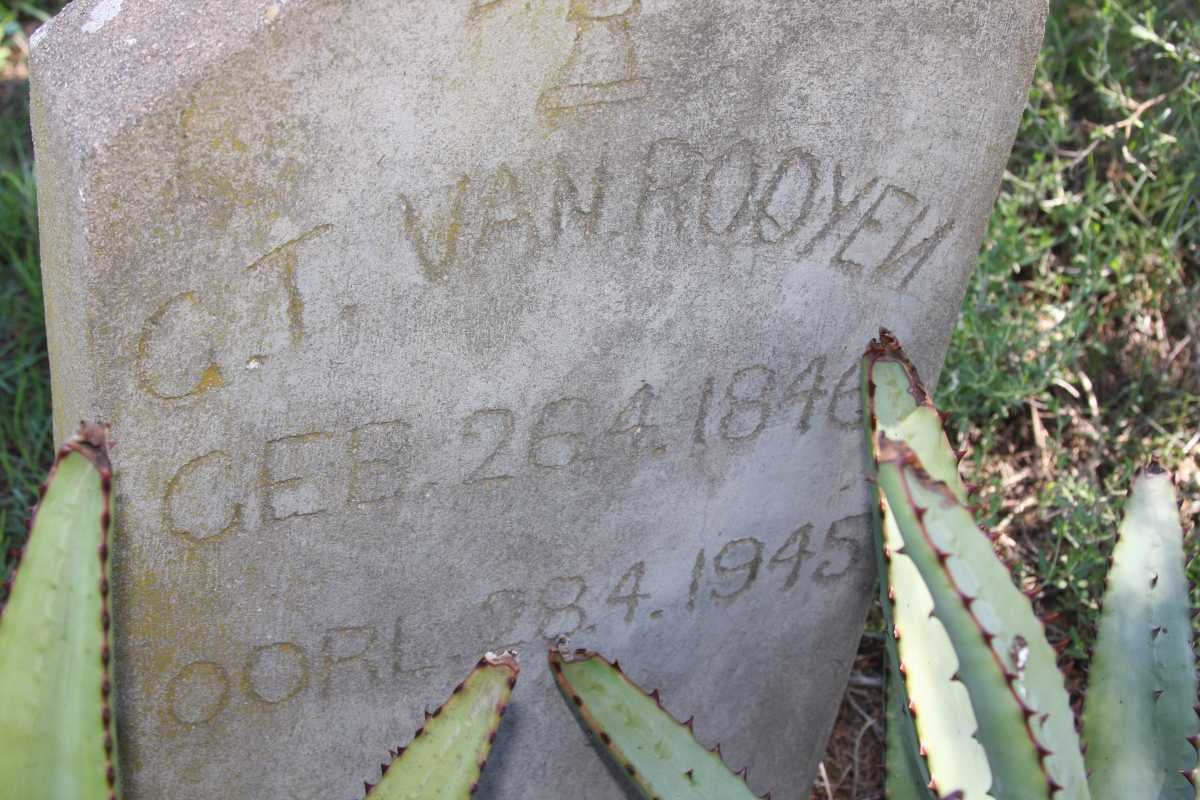 ROOYEN G.T., van 1846-1945