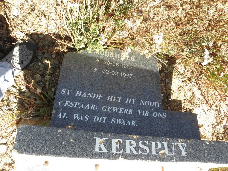KERSPUY Johannes 1927-1997