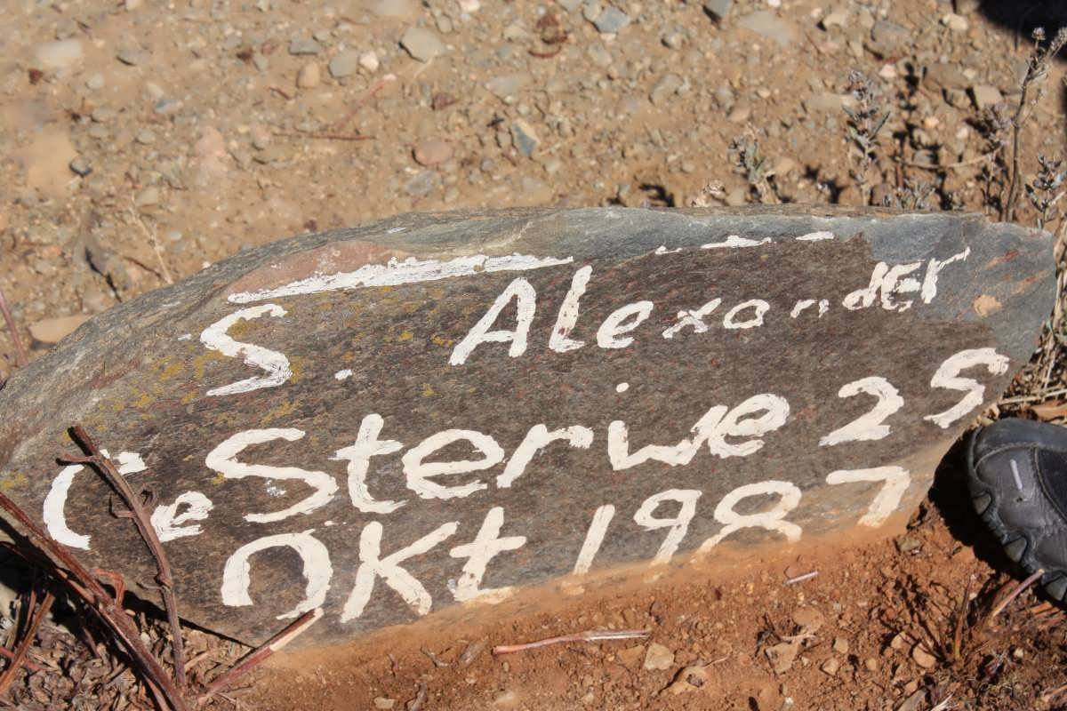 ALEXANDER S. -1987