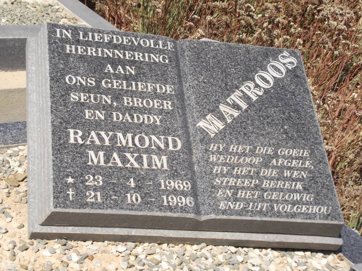 MATROOS Raymond Maxim 1969-1996