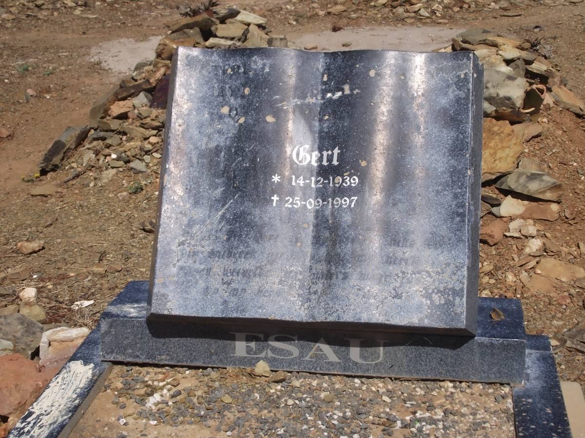 ESAU Gert 1939-1997