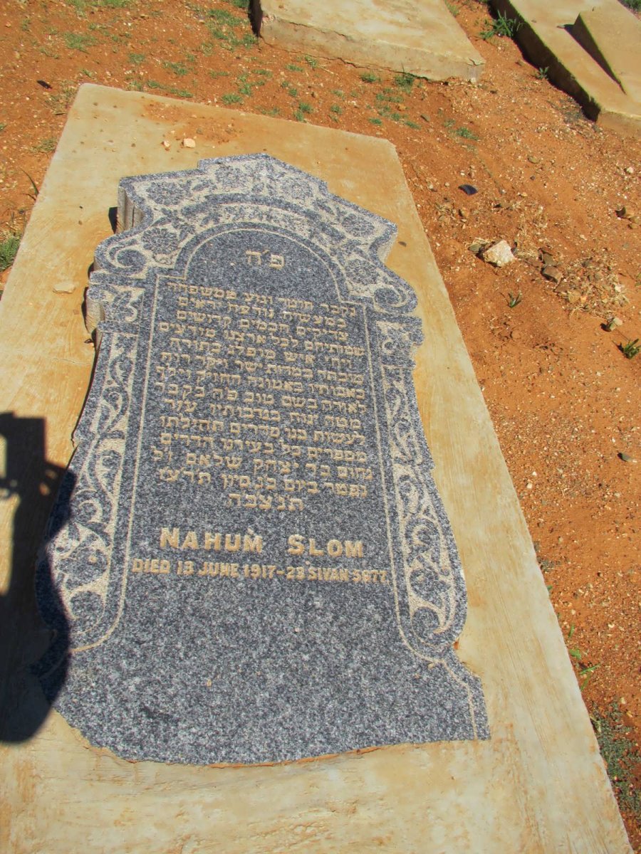 SLOM Nahum -1917