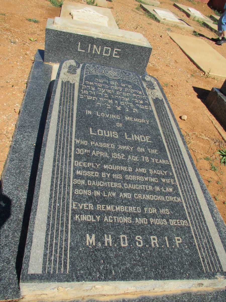 LINDE Louis -1952