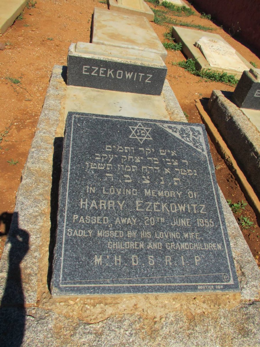 EZEKOWITZ Harry -1955