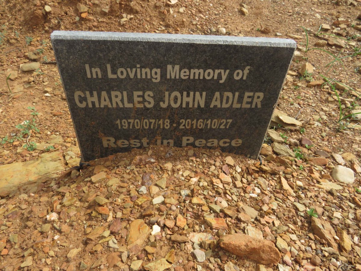 ADLER Charles John 1970-2016