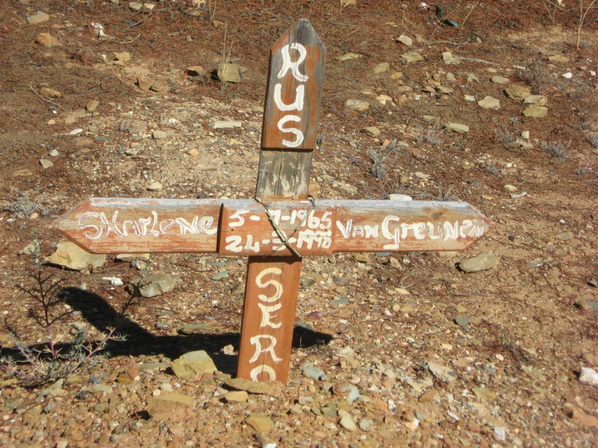GREUNEN Sharlene, van 1965-1998