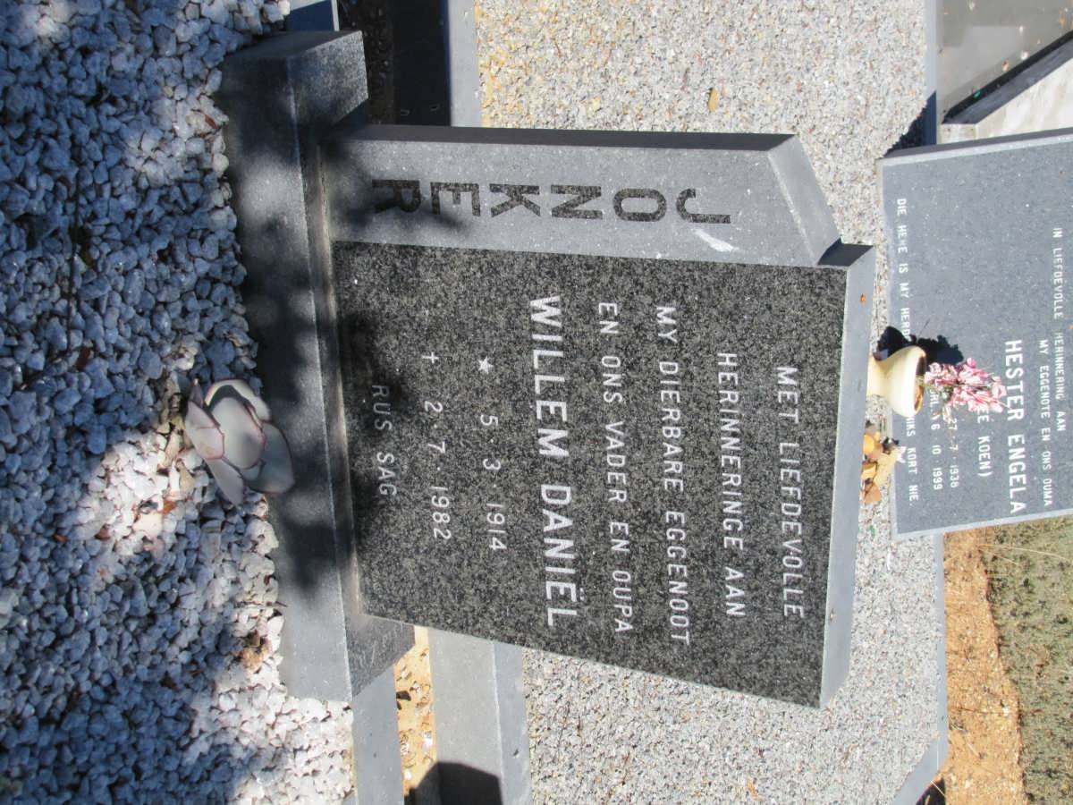 JONKER Willem Daniel 1914-1982