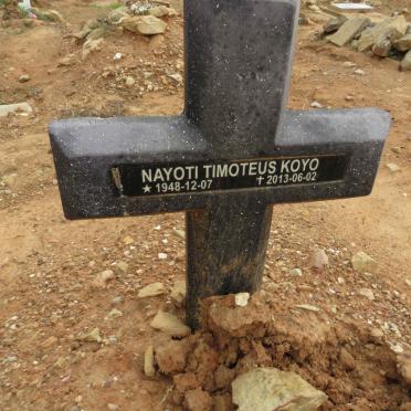 KOYO Nayoti Timoteus 1948-2013