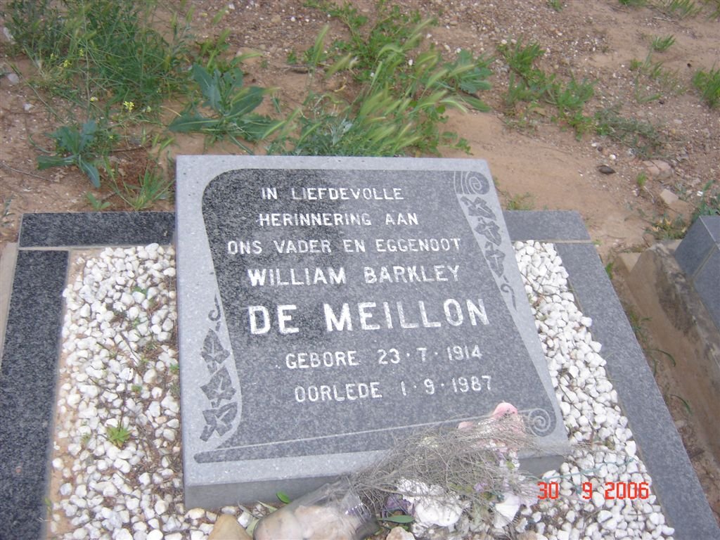 MEILLON William Barkley, de 1914-1987