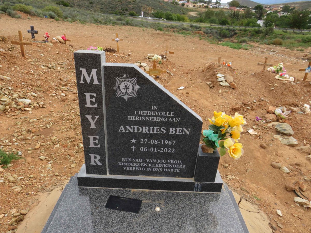 MEYER Andries Ben 1967-2022