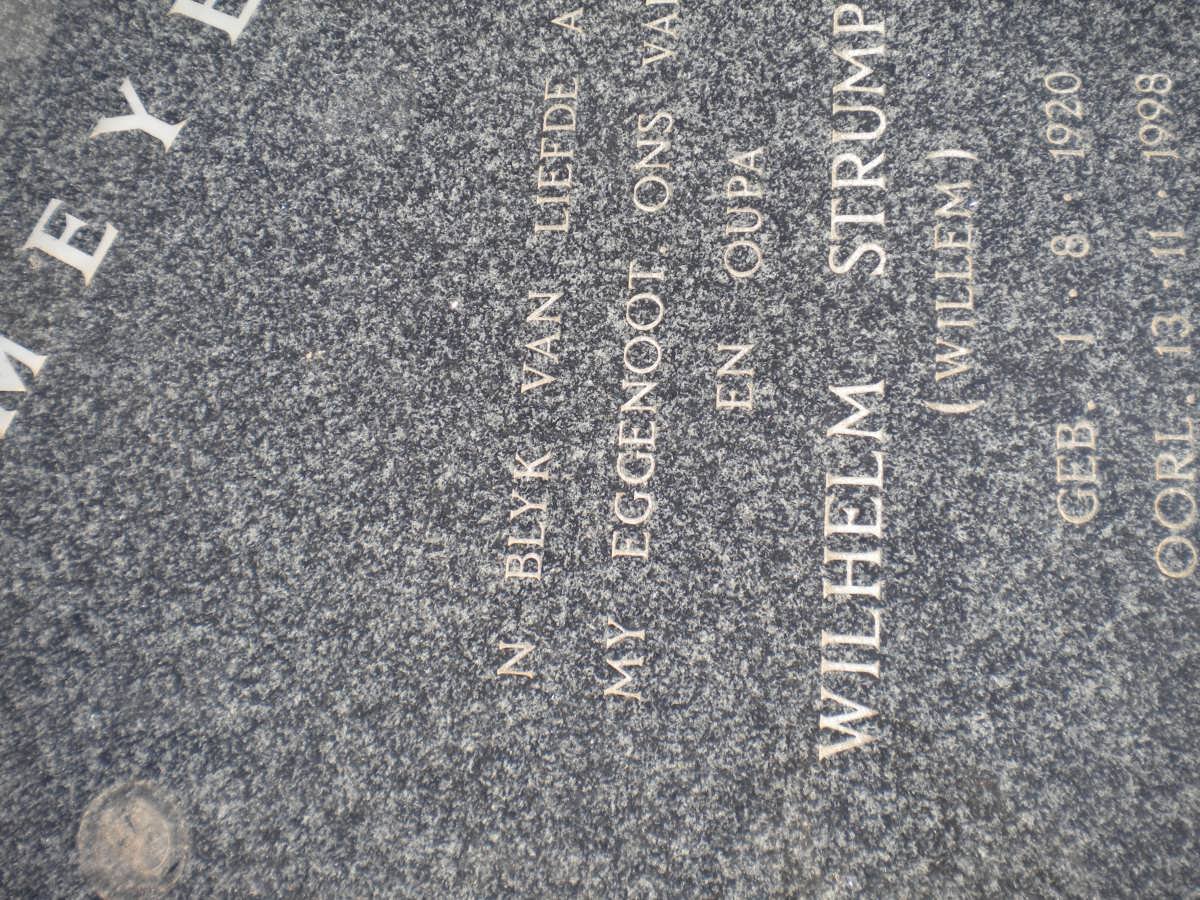 MEYER Wilhelm Strump 1920-1998