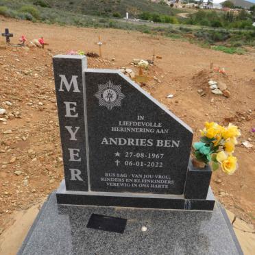 MEYER Andries Ben 1967-2022