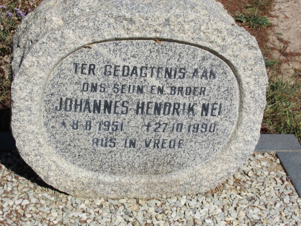 NEL Johannes Hendrik 1951-1990