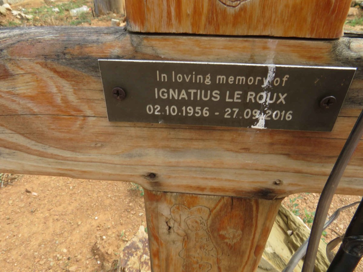 ROUX Ignatius, le 1956-2016