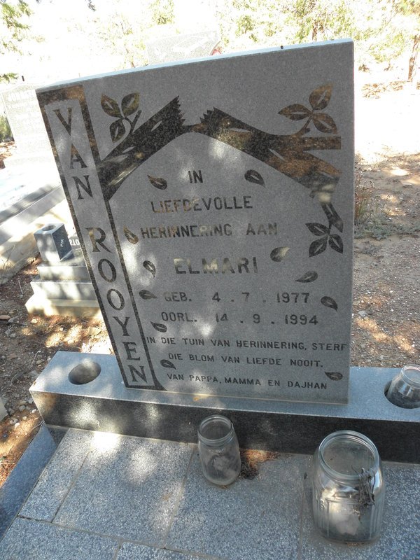 ROOYEN Elmari, van 1977-1994