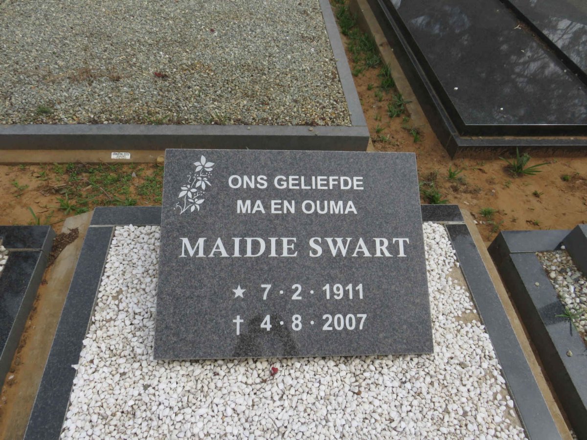 SWART Maidie 1911-2007