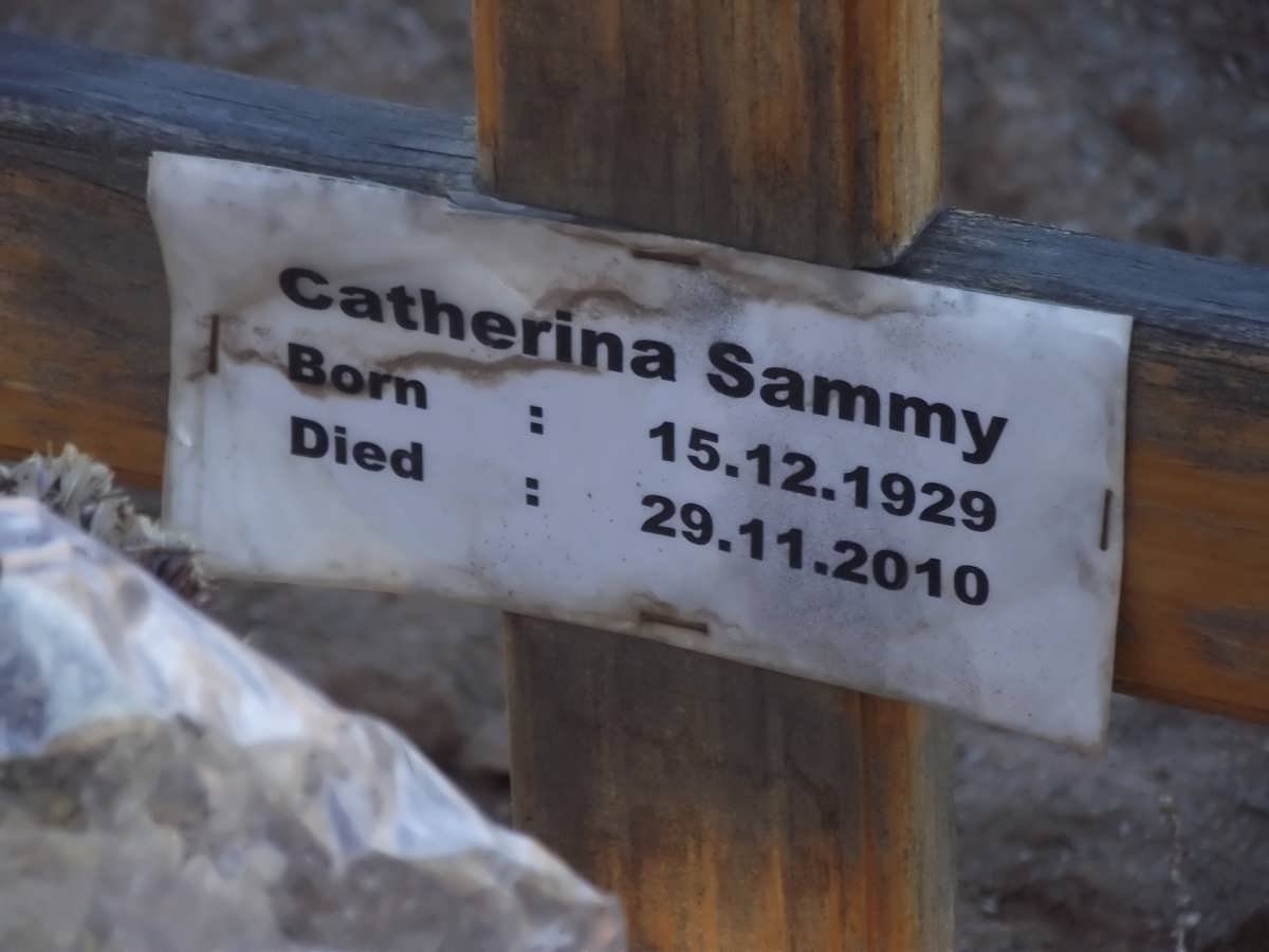 SAMMY Catherina 1929-2010