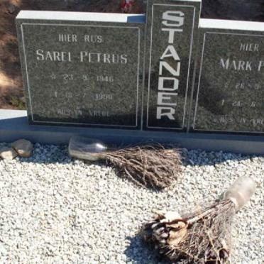 STANDER Sarel Petrus 1946-1990 :: STANDER Mark Peter 1971-1990