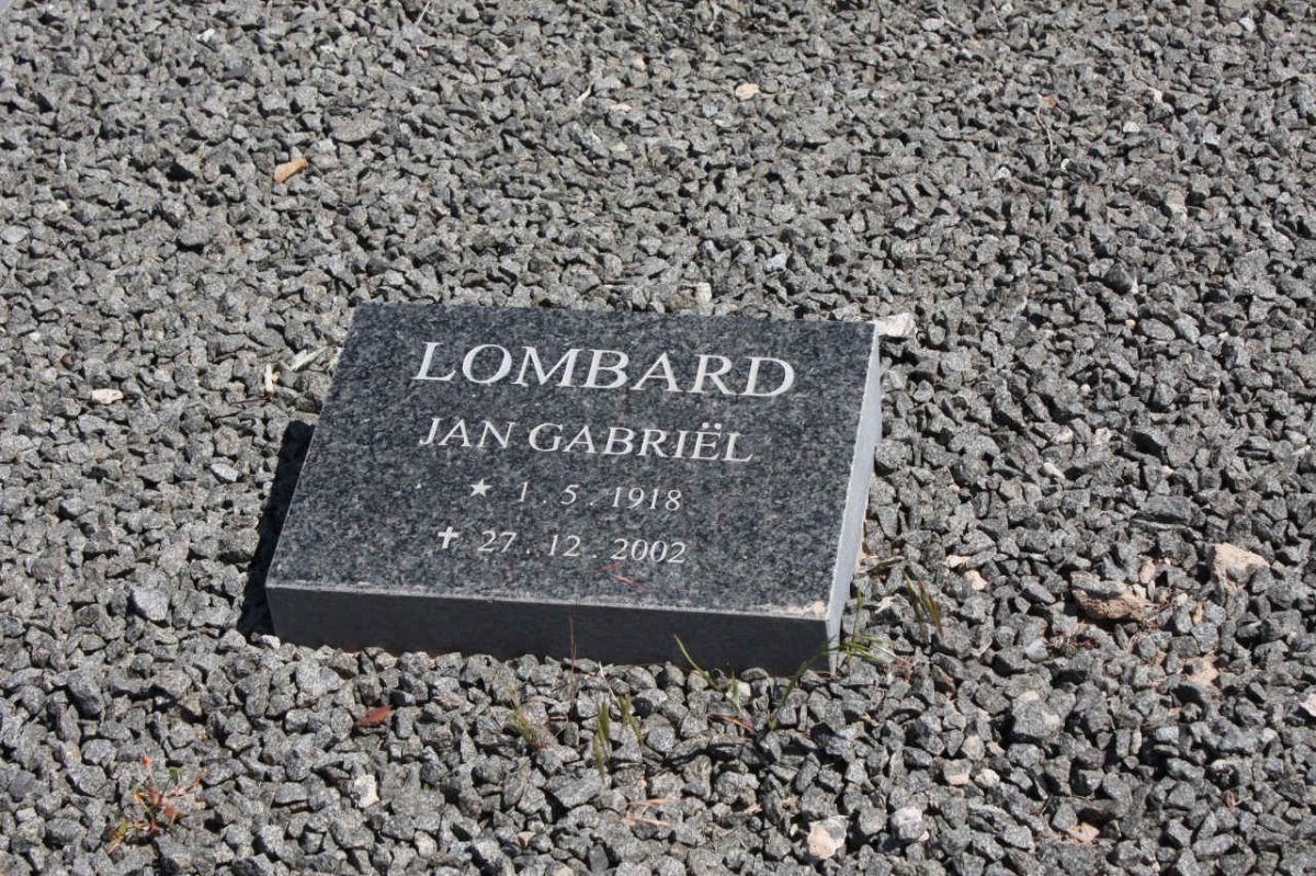 LOMBARD Jan Gabriel 1918-2002