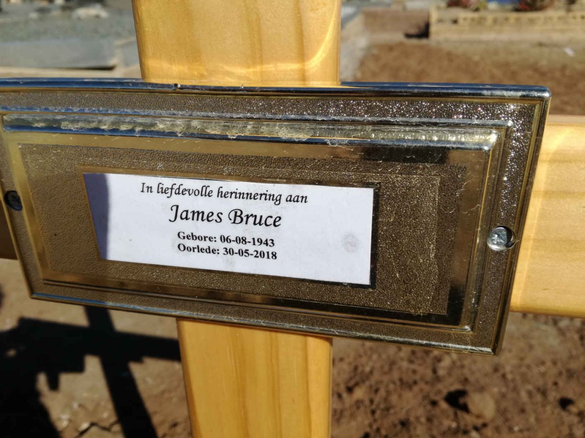 BRUCE James 1943-2018