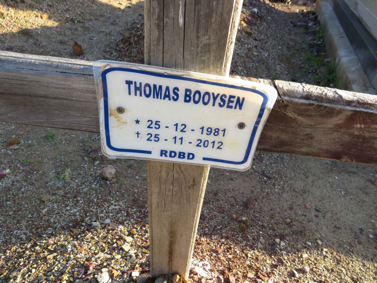 BOOYSEN Thomas 1981-2012