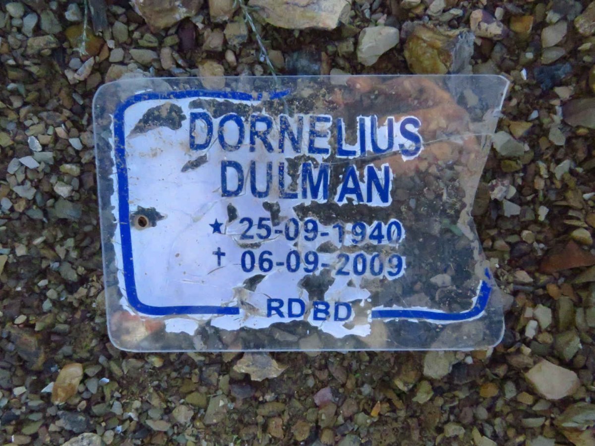 DULMAN Dornelius 1940-2009