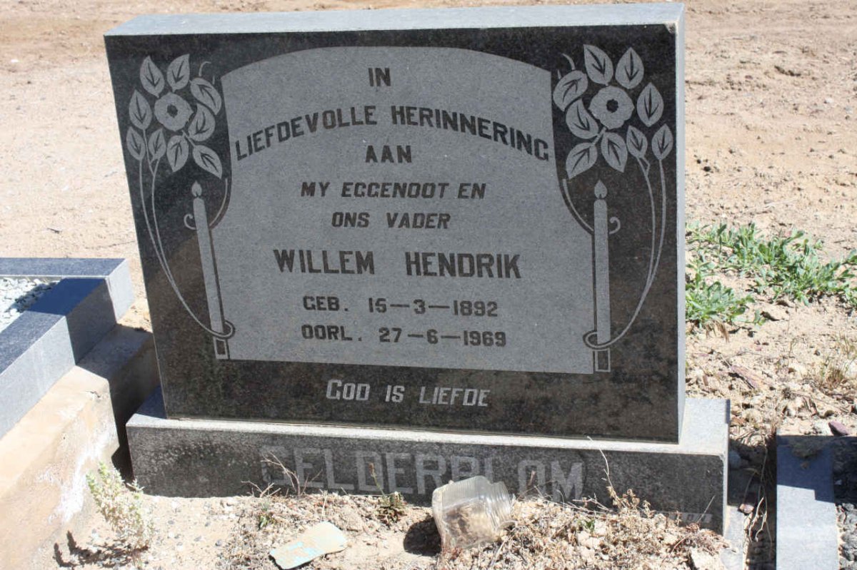 GELDERBLOM Willem Hendrik 1892-1969