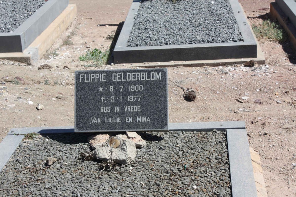 GELDERBLOM Flippie 1900-1977