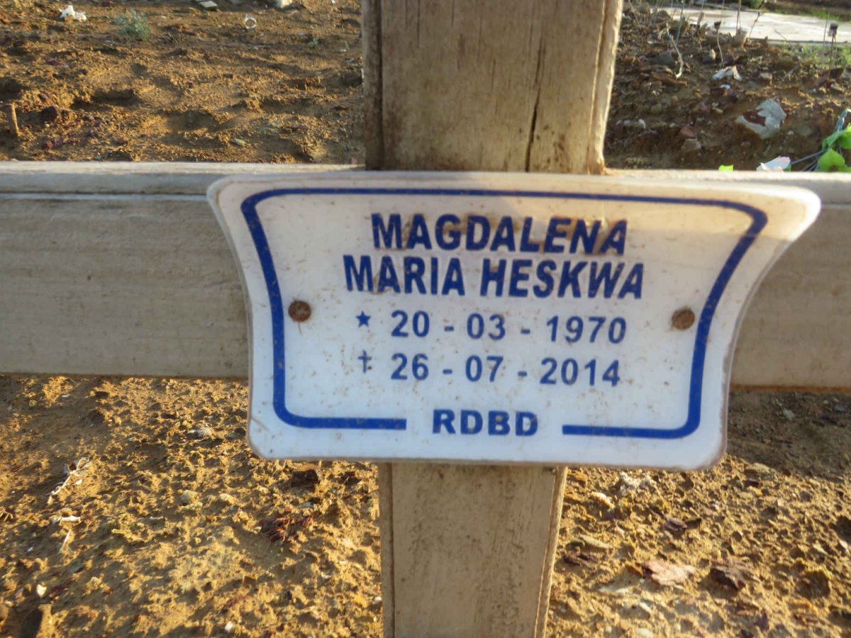 HESKWA Magdalena Maria 1970-2014