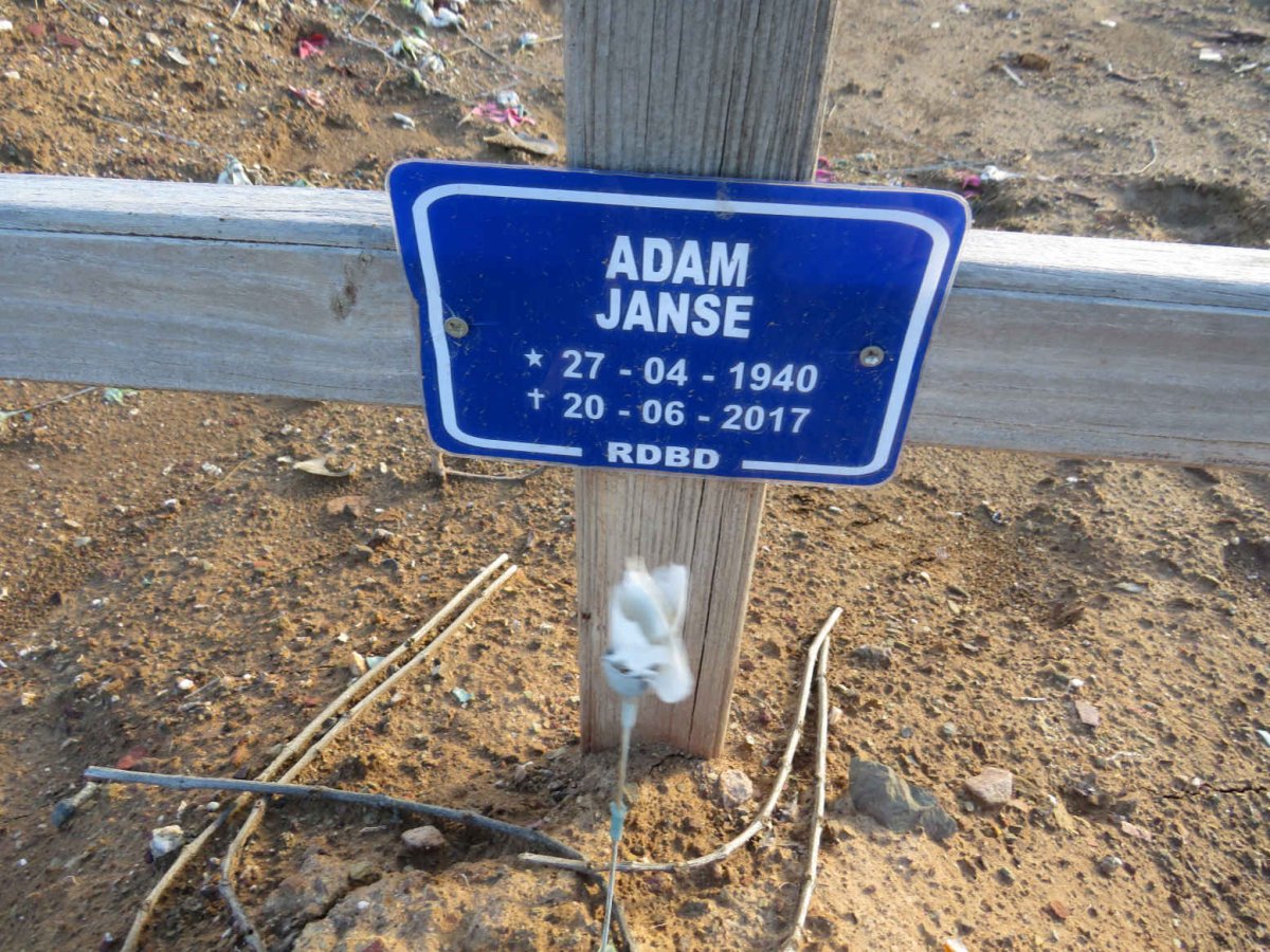JANSE Adam 1940-2017