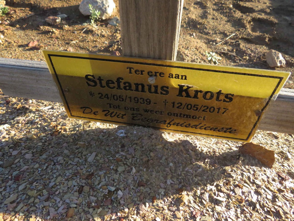 KROTS Stefanus 1939-2017