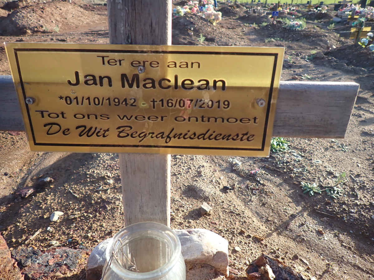 MACLEAN Jan 1942-2019