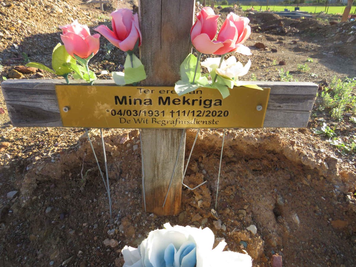 MEKRIGA Mina 1931-2020