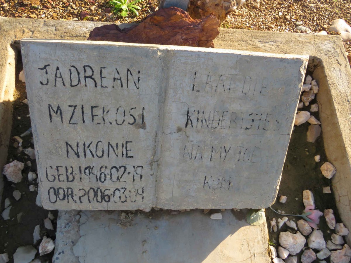 NKONIE Jadrean Mziekosi 1998-2006