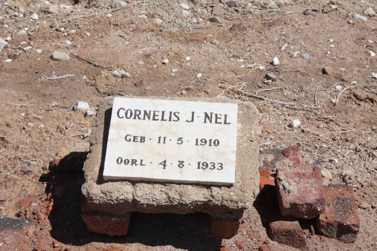 NEL Cornelis J. 1910-1933