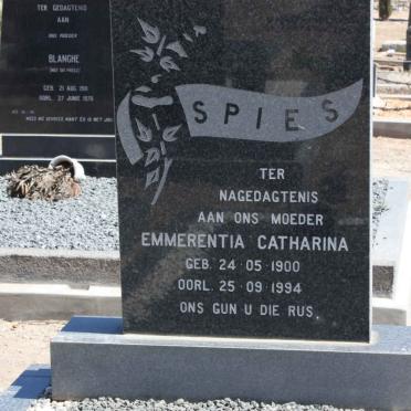 SPIES Emmerentia Catharina 1900-1994