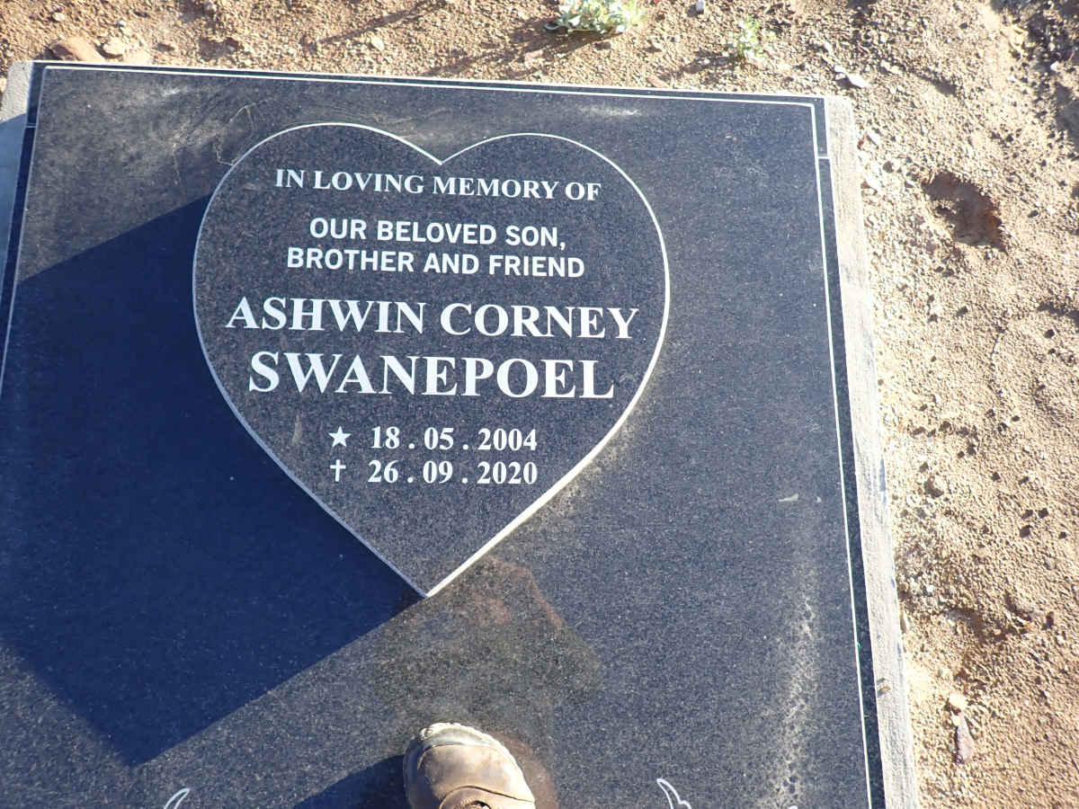 SWANEPOEL Ashwin Corney 2004-2020