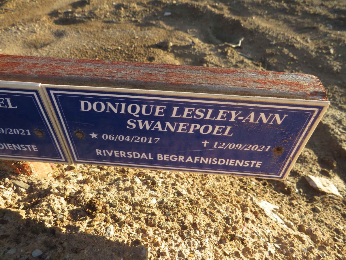 SWANEPOEL Donique Lesley-Ann 2017-2021