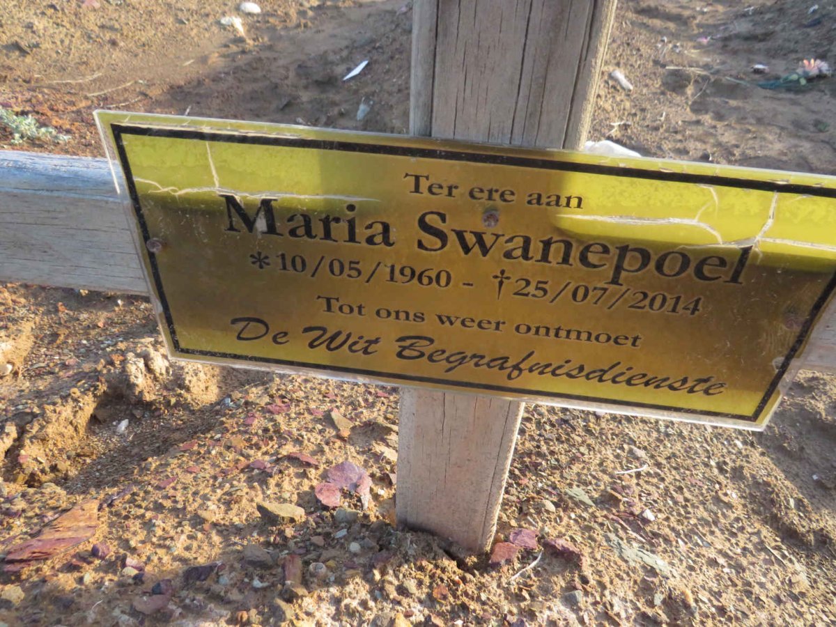 SWANEPOEL Maria 1960-2014