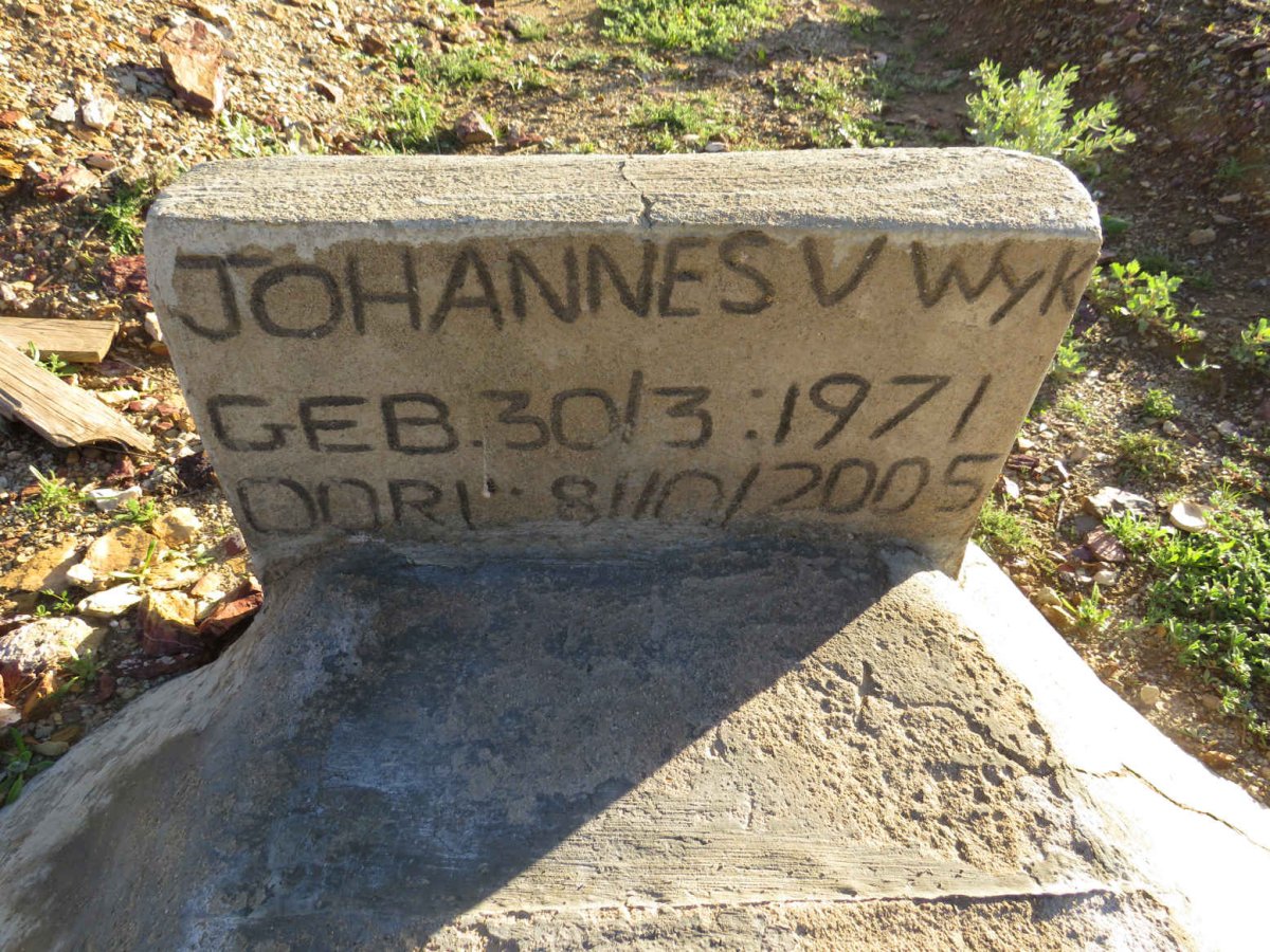 WYK Johannes, van 1971-2005