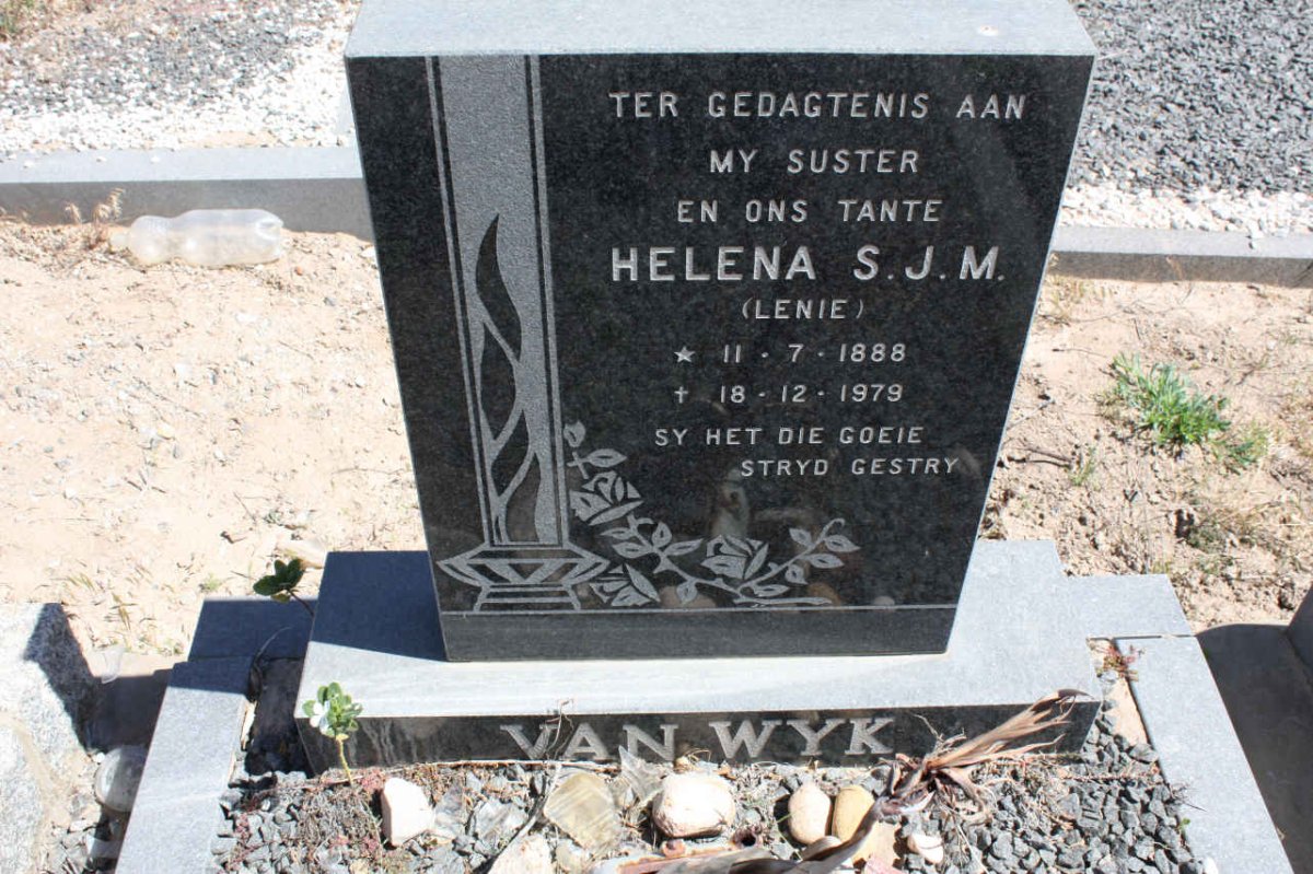 WYK Helena S.J.M., van 1888-1979