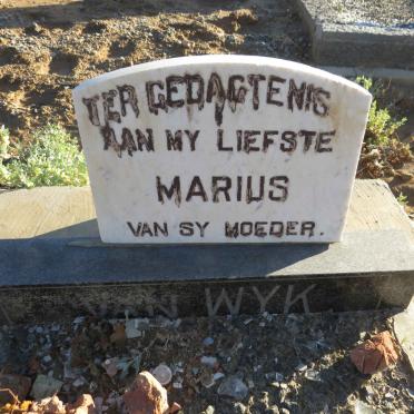 WYK Marius, van ?