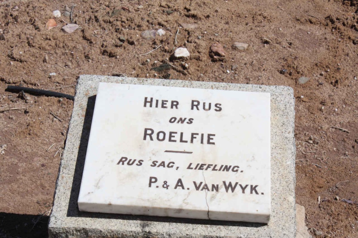 WYK Roelfie, van